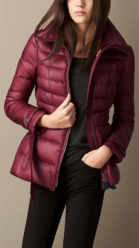 ladies burberry puffer jacket|burberry quilted jackets for women.